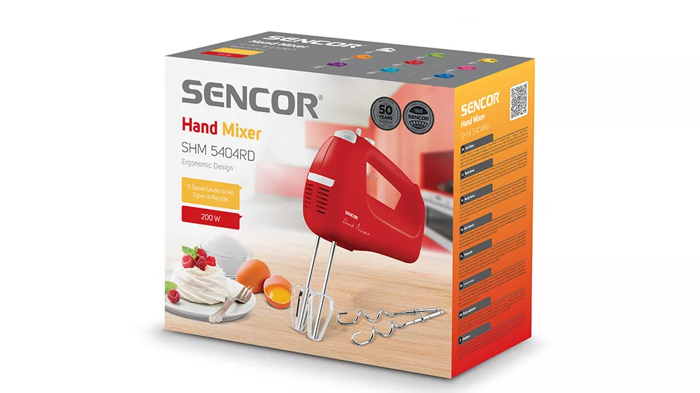 Ručn&iacute; mix&eacute;r Sencor SHM 5404RD