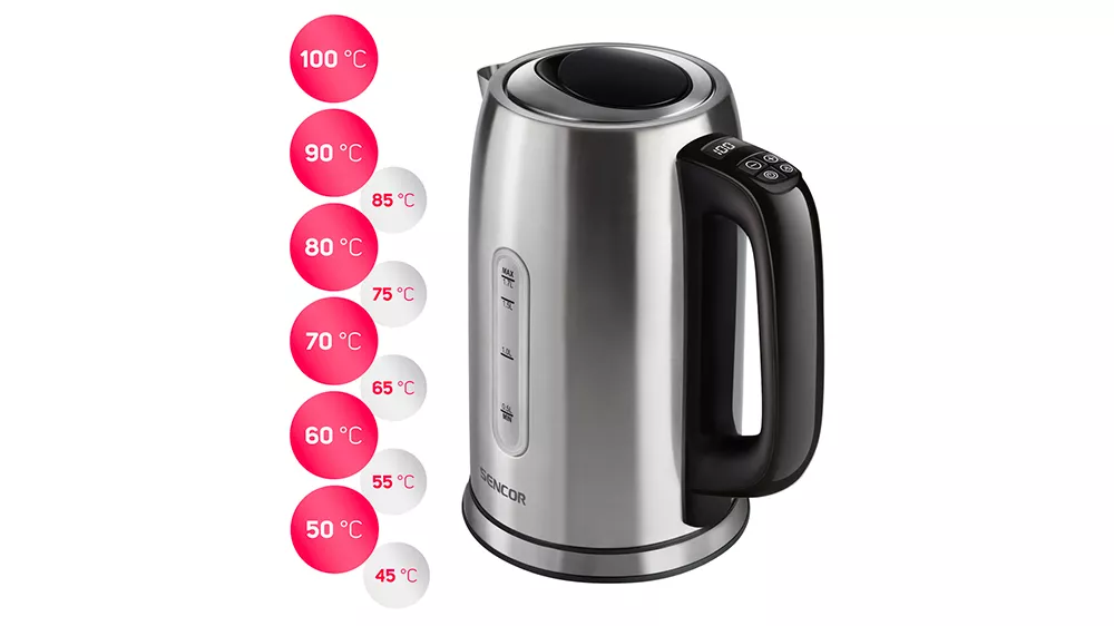 Rychlovarná konvice s termoregulací SENCOR SWK 1760BK