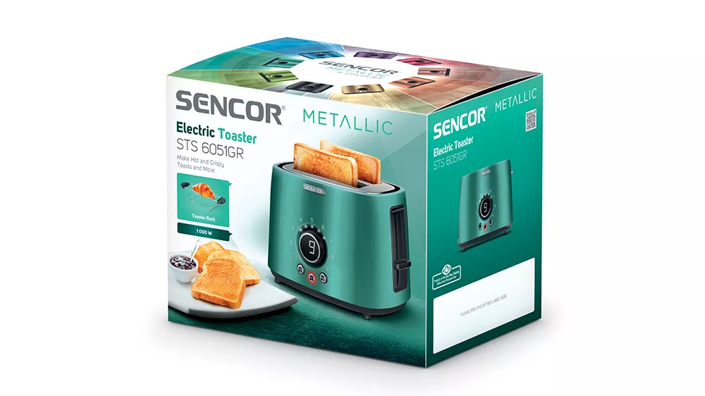 Sencor Elektrick&yacute; topinkovač STS 6051GR