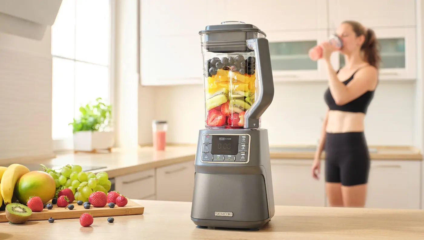 Zdrav&eacute; smoothie umixovan&eacute; ve vakuu