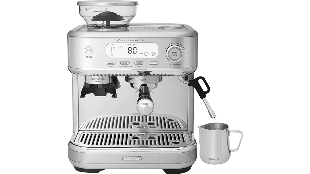 Sencor SES 6050SS lever coffee machine swivelling steam head_06