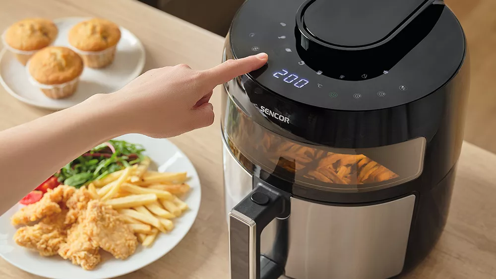 Horkovzdu&scaron;n&aacute; frit&eacute;za Sencor SFR 5010BK