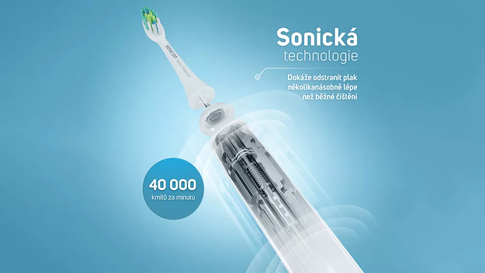 Elektrický sonický kartáček SOC 4211GD