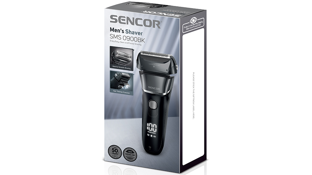 Planžetový holící strojek Sencor SMS 0900BK