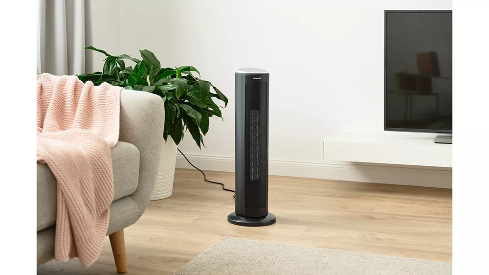 Sloupové topidlo Sencor SFH 8990BK jako spolehlivý pomocník