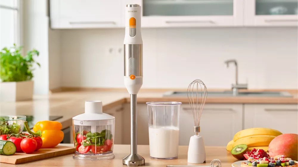 Tyčový mixér 4v1 Sencor SHB 6301WH