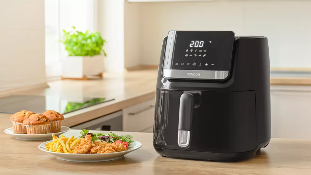 Horkovzdu&scaron;n&aacute; frit&eacute;za Sencor SFR 6550BK