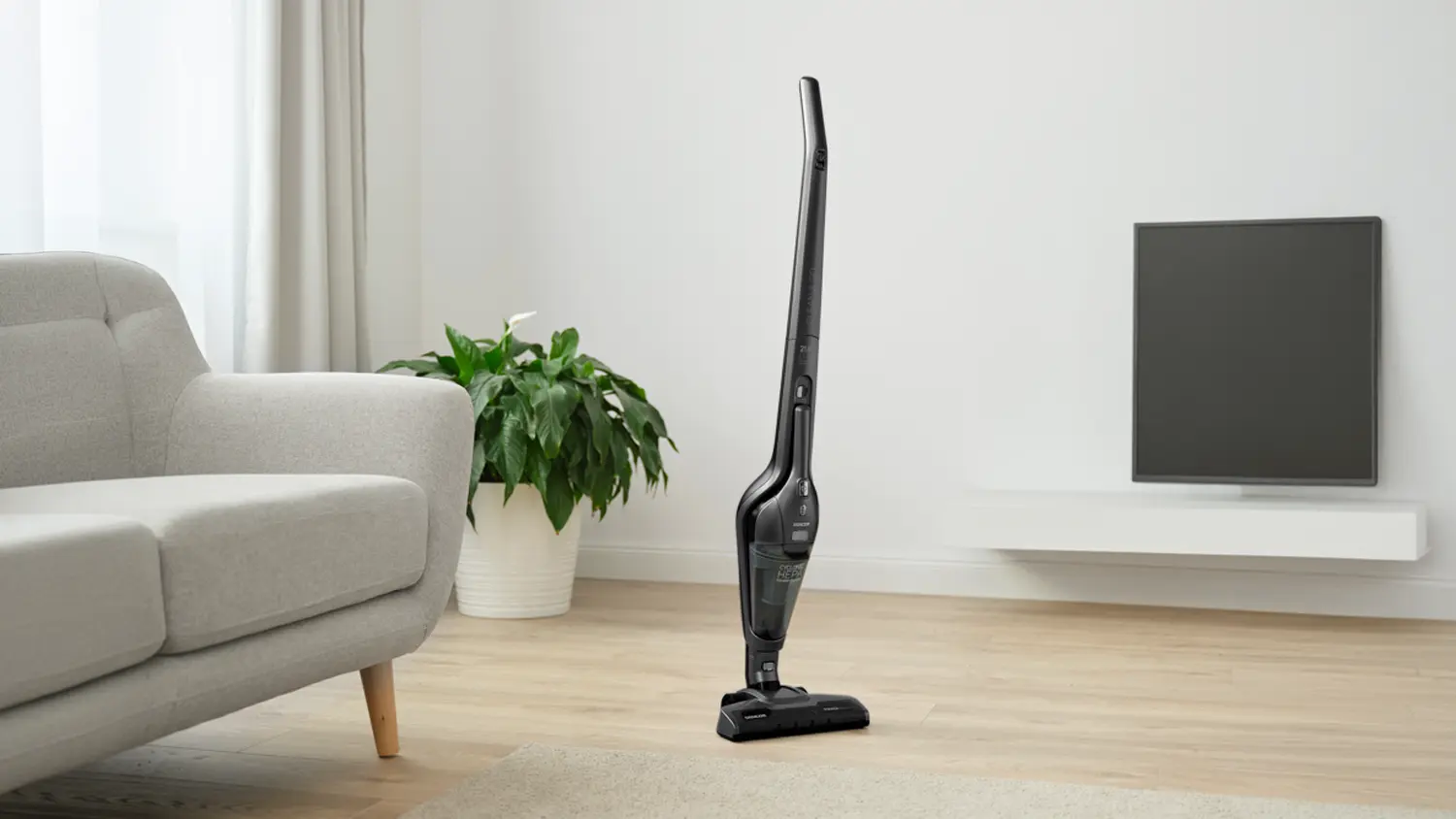 Tyčový vysavač Sencor SVC 0606GD LED světlo_02