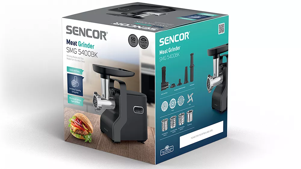 Ml&yacute;nek na maso Sencor SMG 5400BK