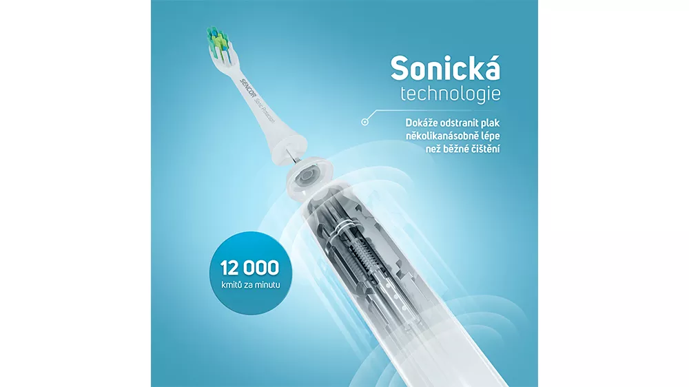 Dětský zubní kartáček Sencor SOC 0811RS