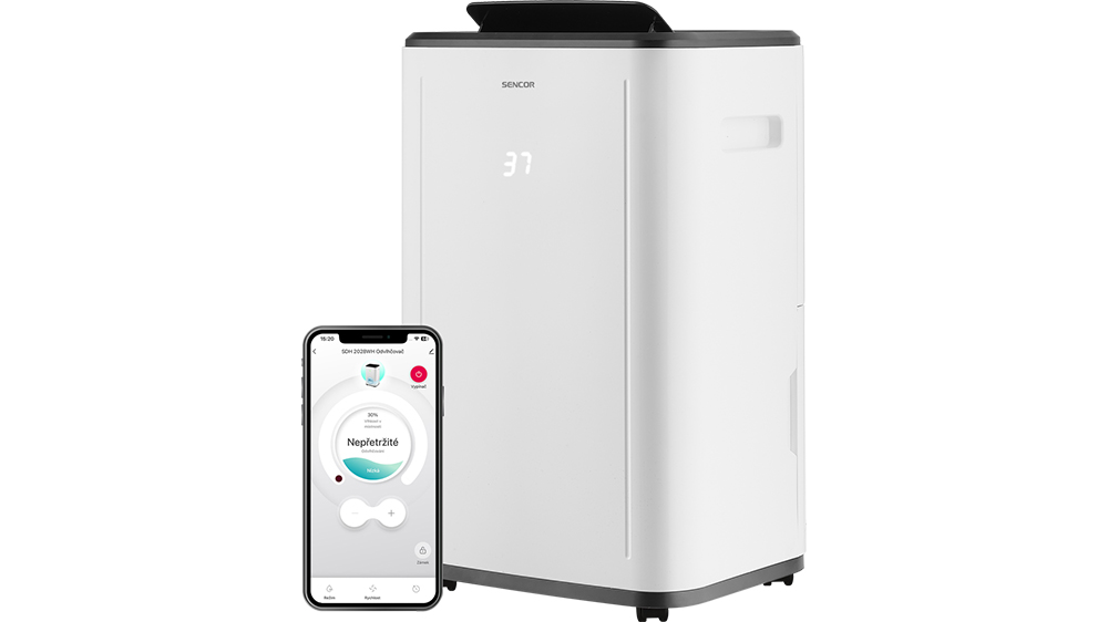 Odlvhčovač vzduchu Sencor SDH 2028WH