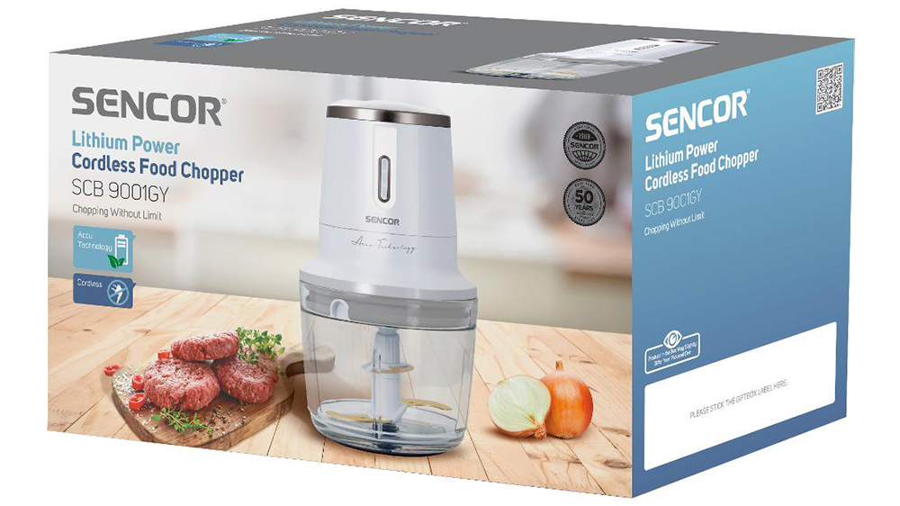 Sekáček potravin Sencor SCB 9001GY