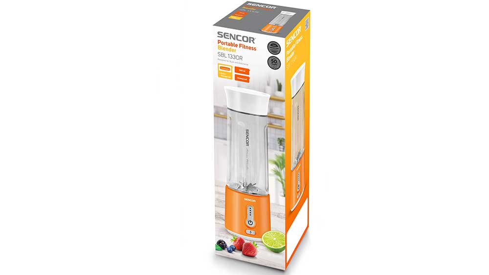 Sencor Přenosný fitness mixér SBL 133OR