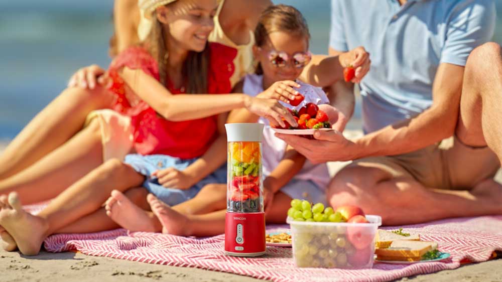 Sencor Přenosný fitness mixér SBL 134RD