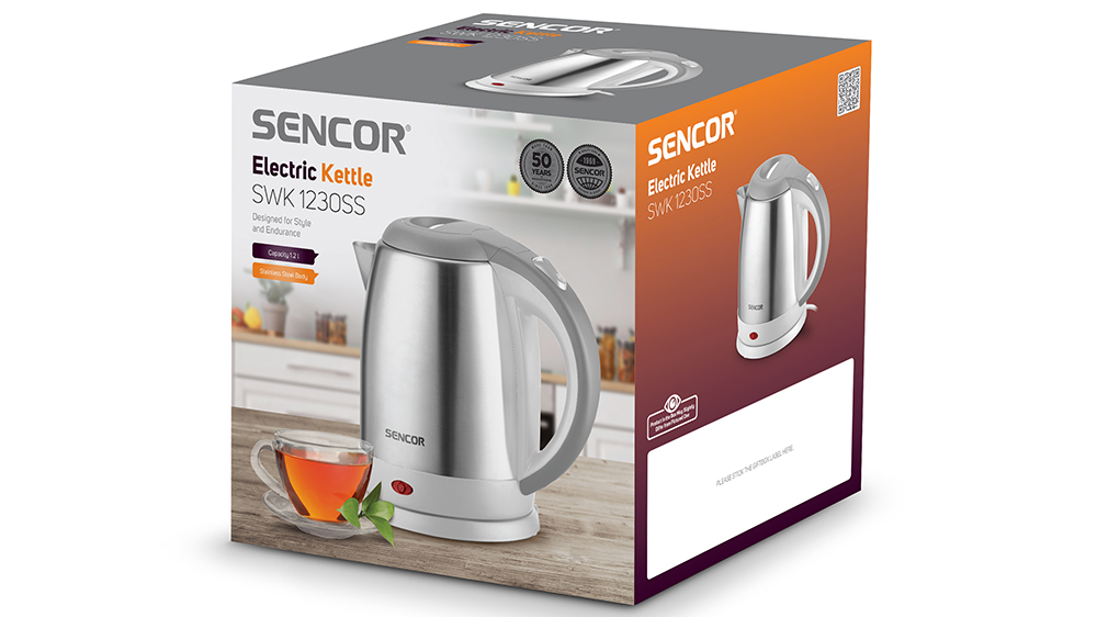 Rychlovarná konvice Sencor SWK 1230SS