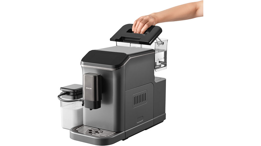 Automatická upozornění na provoz u kávovaru SENCOR SES 8500BK_10