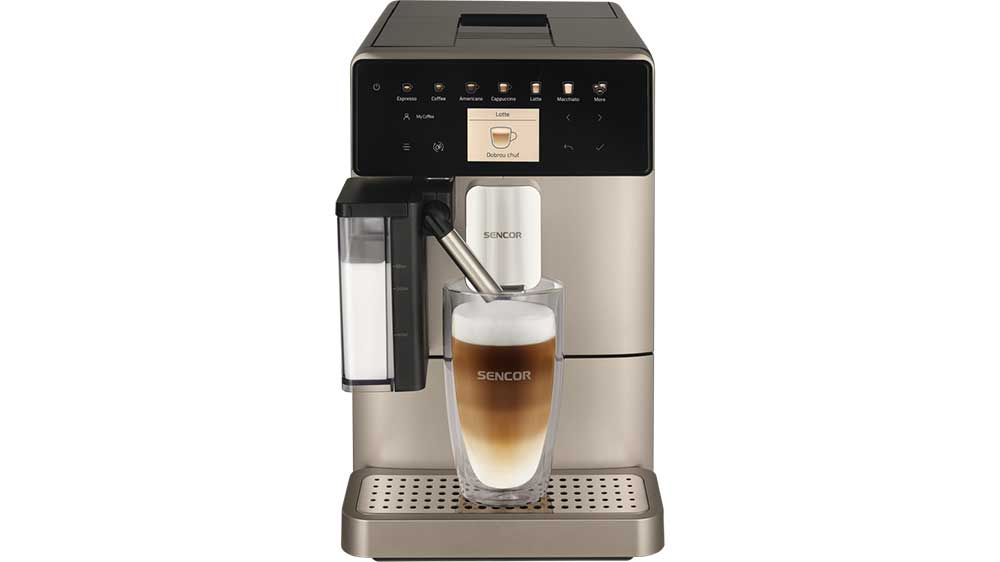 SENCOR Plně automatické Espresso/Cappuccino SES 9350CH