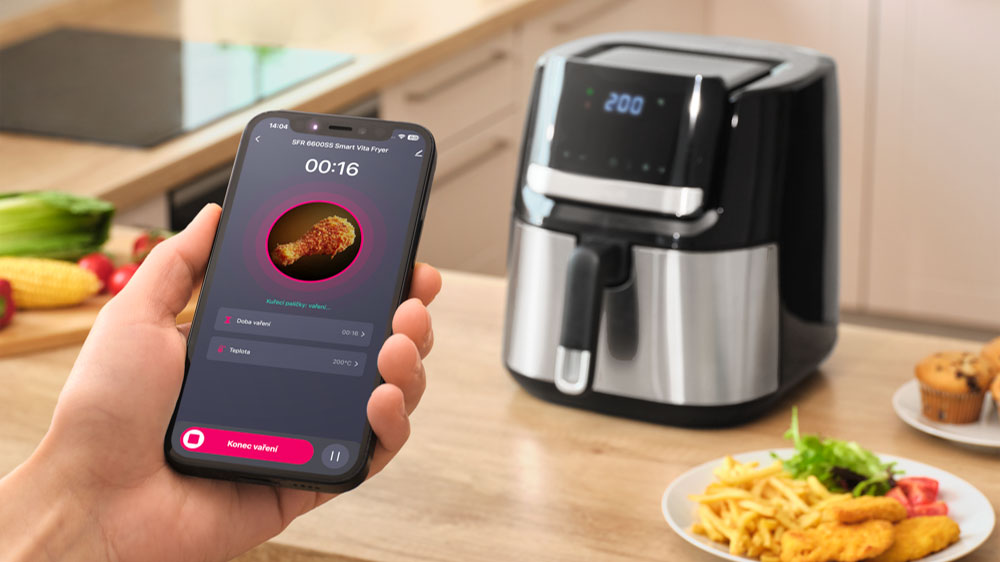 A smart fryer
