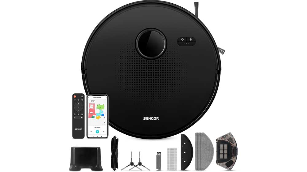 Sencor Robotický vysavač SRV 9020BK