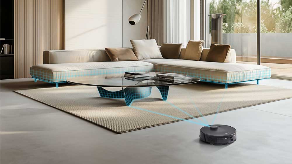 Sencor Robotický vysavač SRV 9020BK