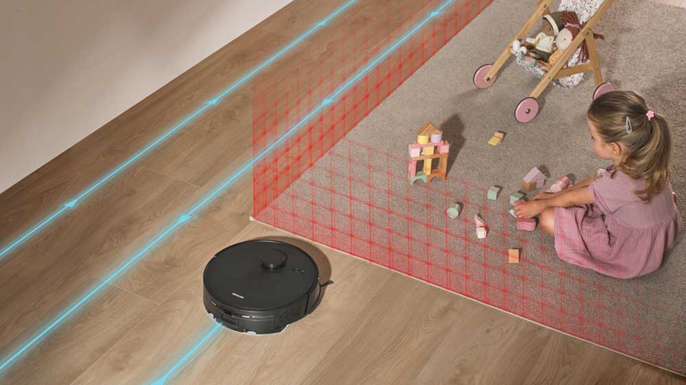 Sencor Robotický vysavač SRV 9020BK