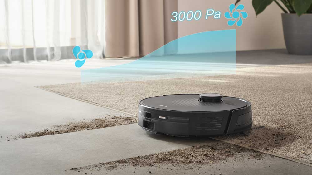Sencor Robotický vysavač SRV 9085BK