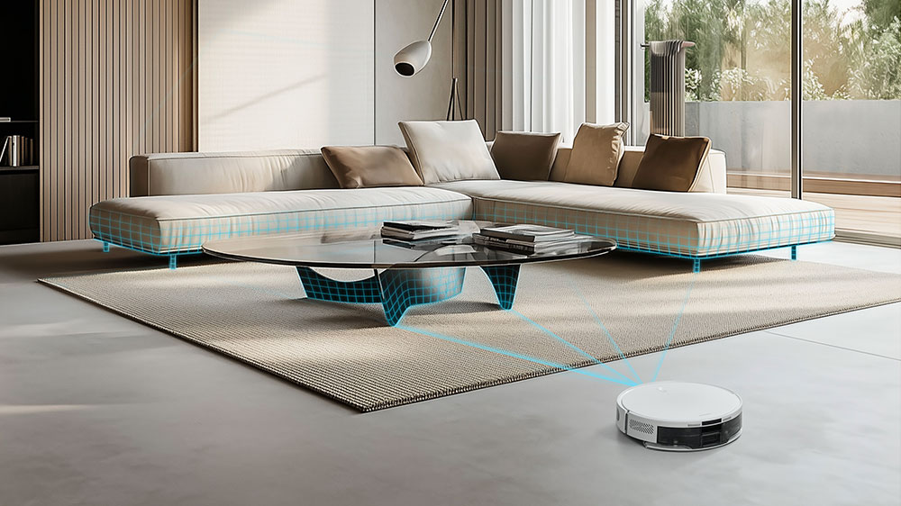 Chytrá navigace pro precizní úklid