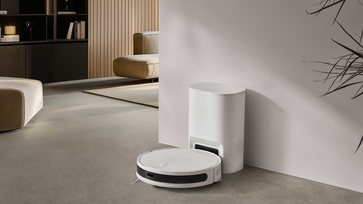 Robotický vysavač Sencor SRV 7485WH v interiéru