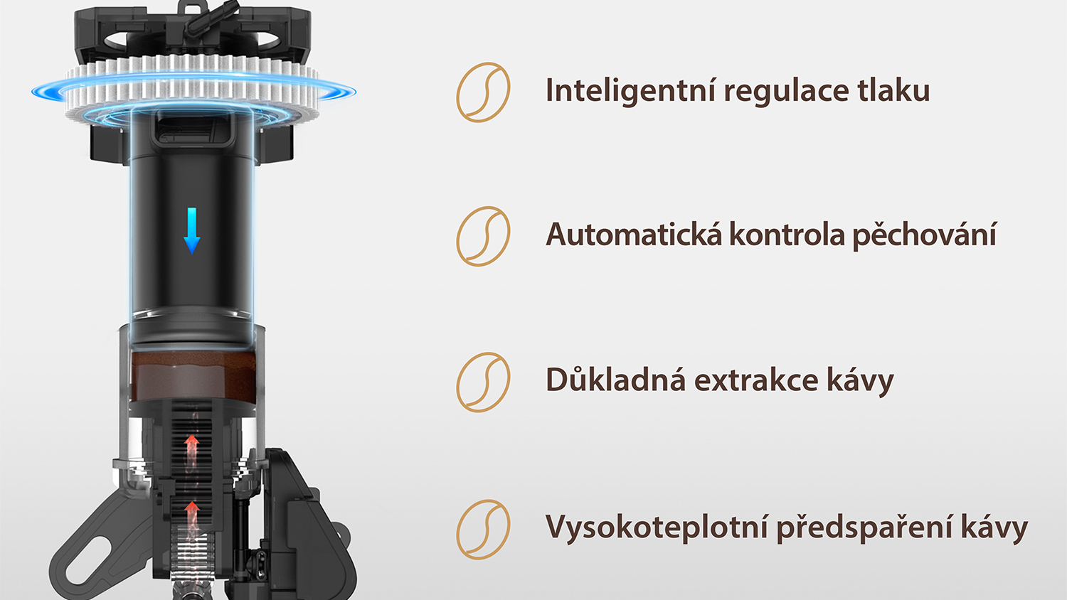 Kávovar SENCOR SES 9400BK ENZO