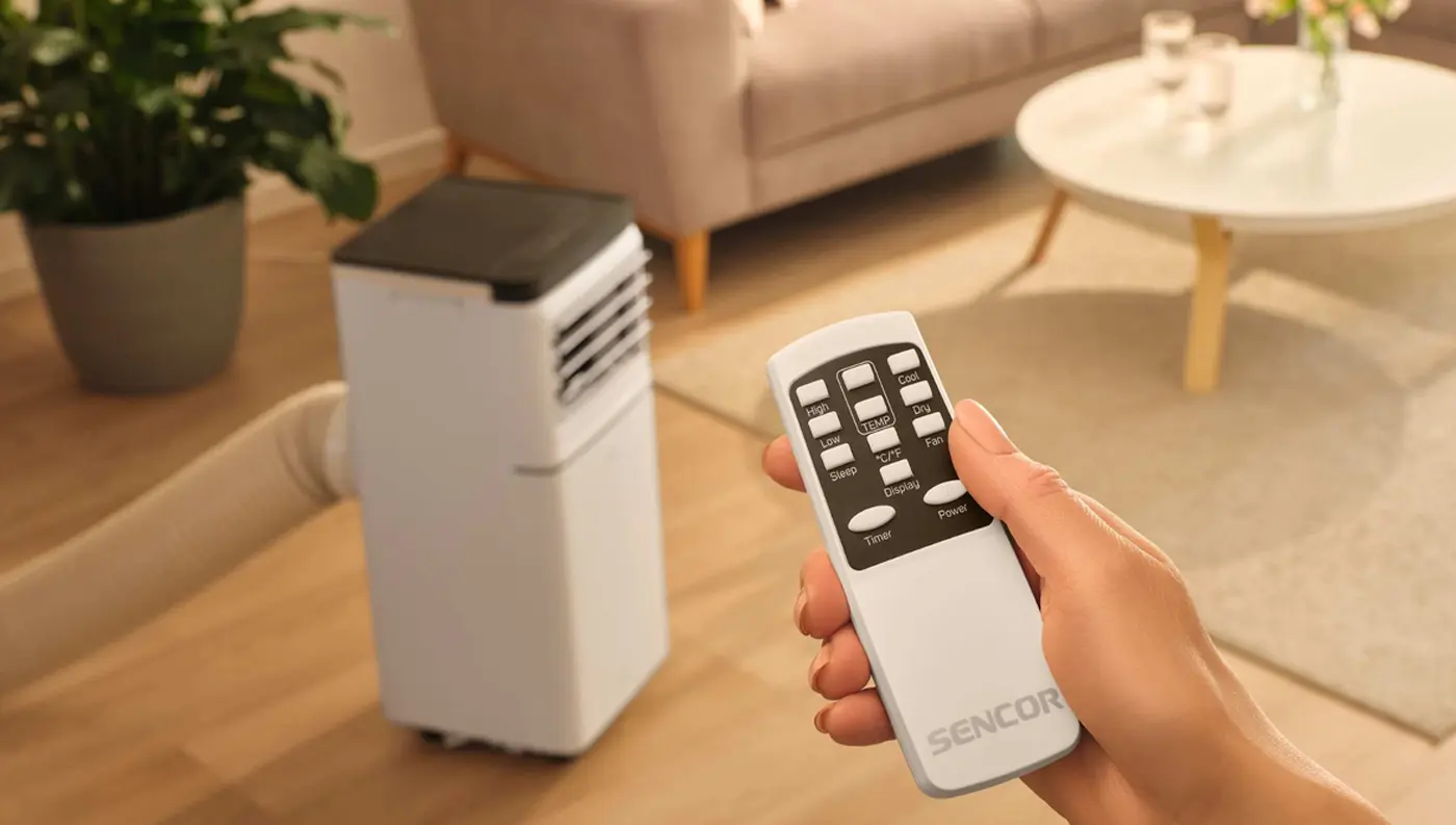 Sencor SAC MT8042C mobil klíma távirányítóval