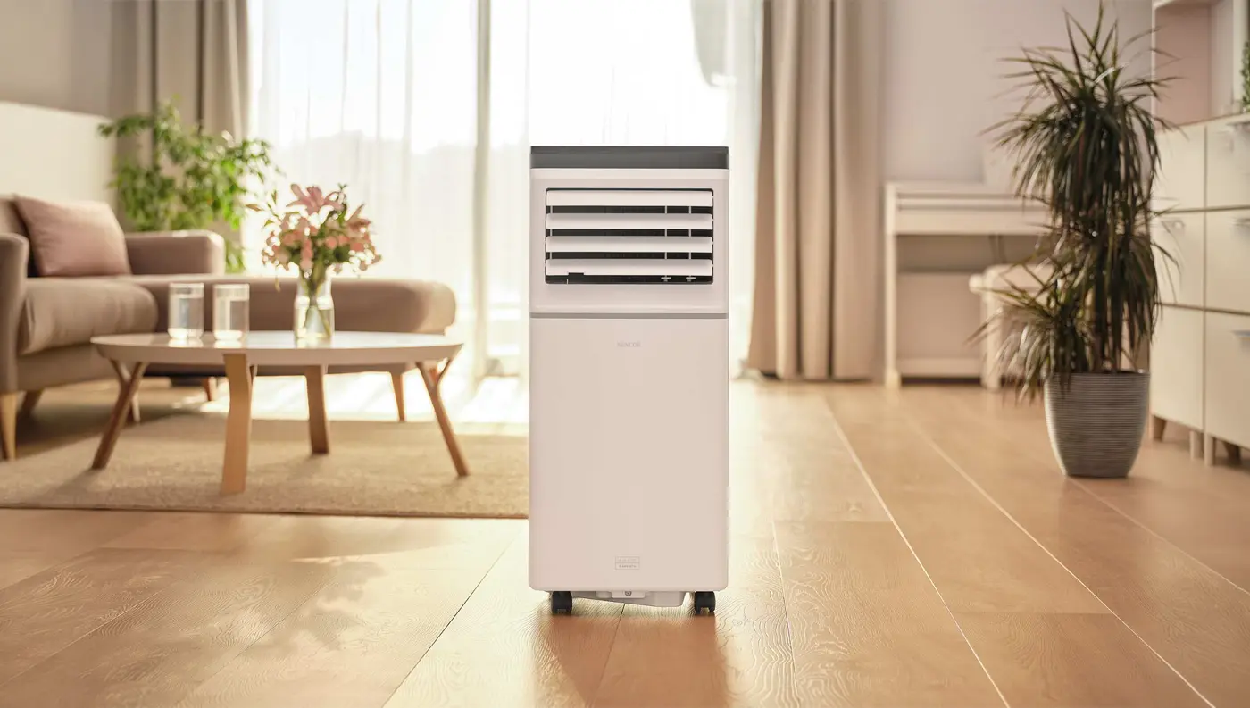 Sencor SAC MT7043C &ndash; design zboku