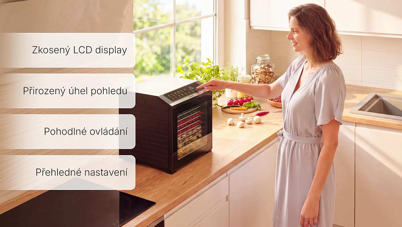 SFD 7300BK Sušička ovoce SENCOR