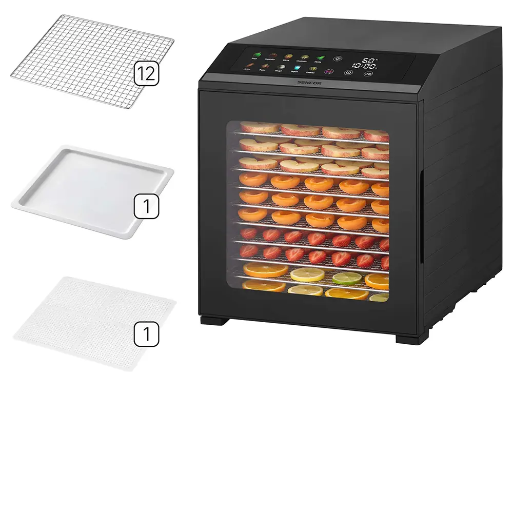SFD 7300BK Sušička ovoce SENCOR