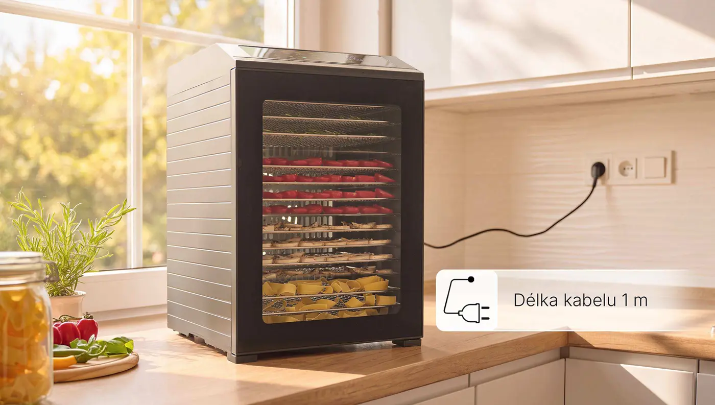 Sušička ovoce SENCOR SFD 8300BK