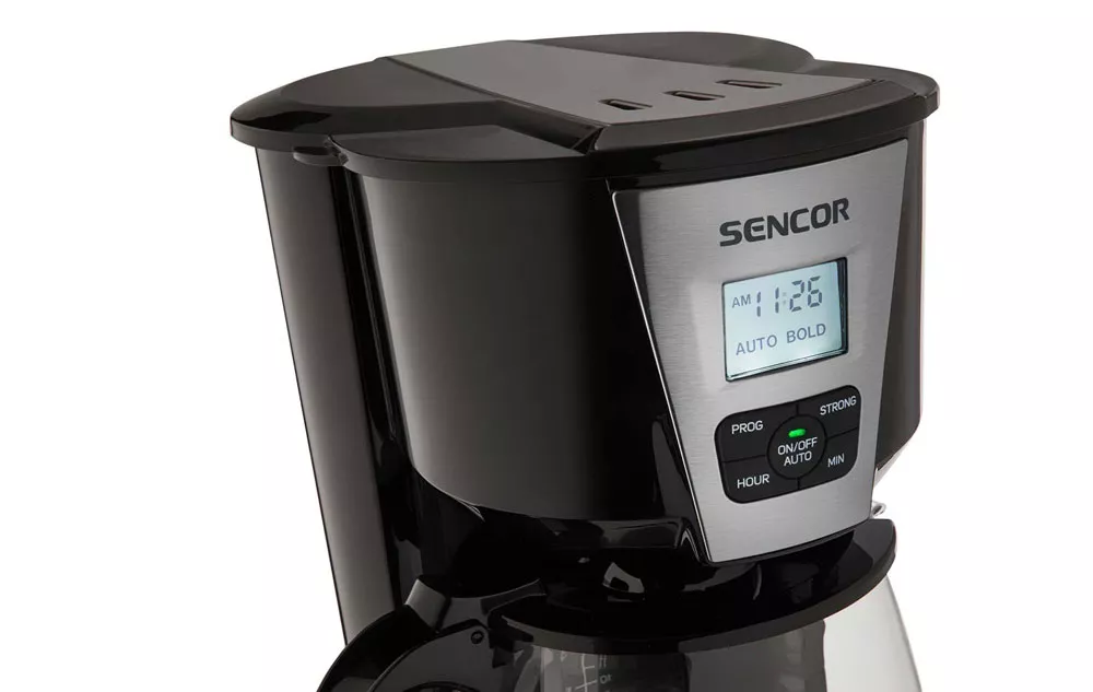 Sencor SCE 5070BK coffee maker LCD display_02