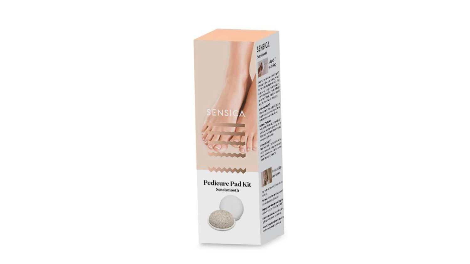 Sada Sensismooth Pedicure Kit v balení