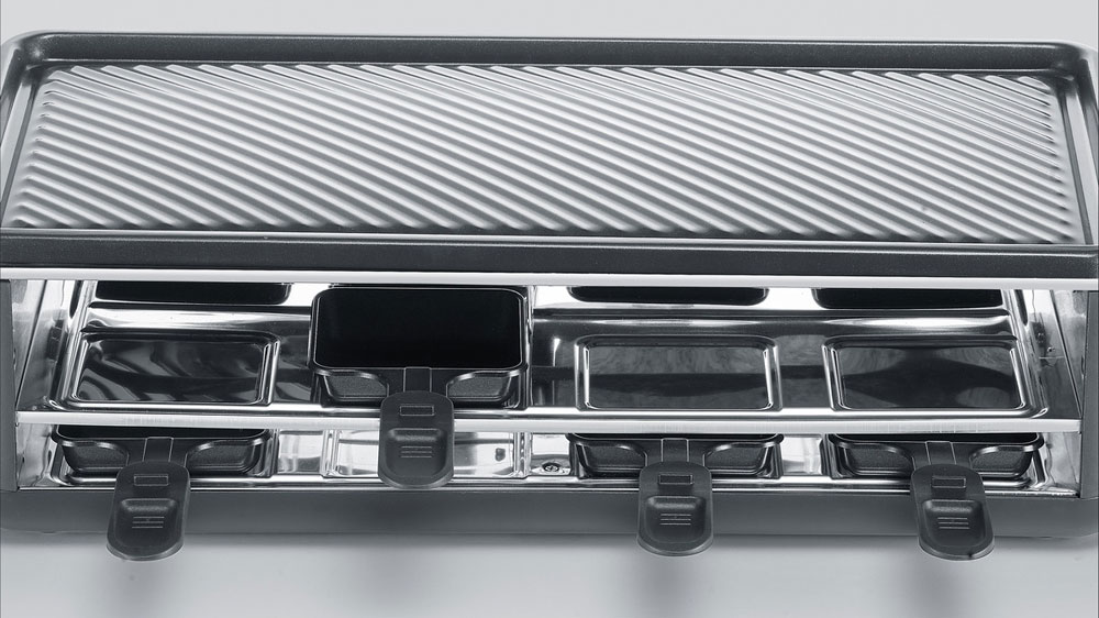 Raclette gril Severin RG 2365 black zblízka_02