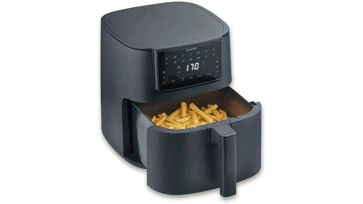 Horkovzdušná fritéza Severin FR 2462 s jídlem