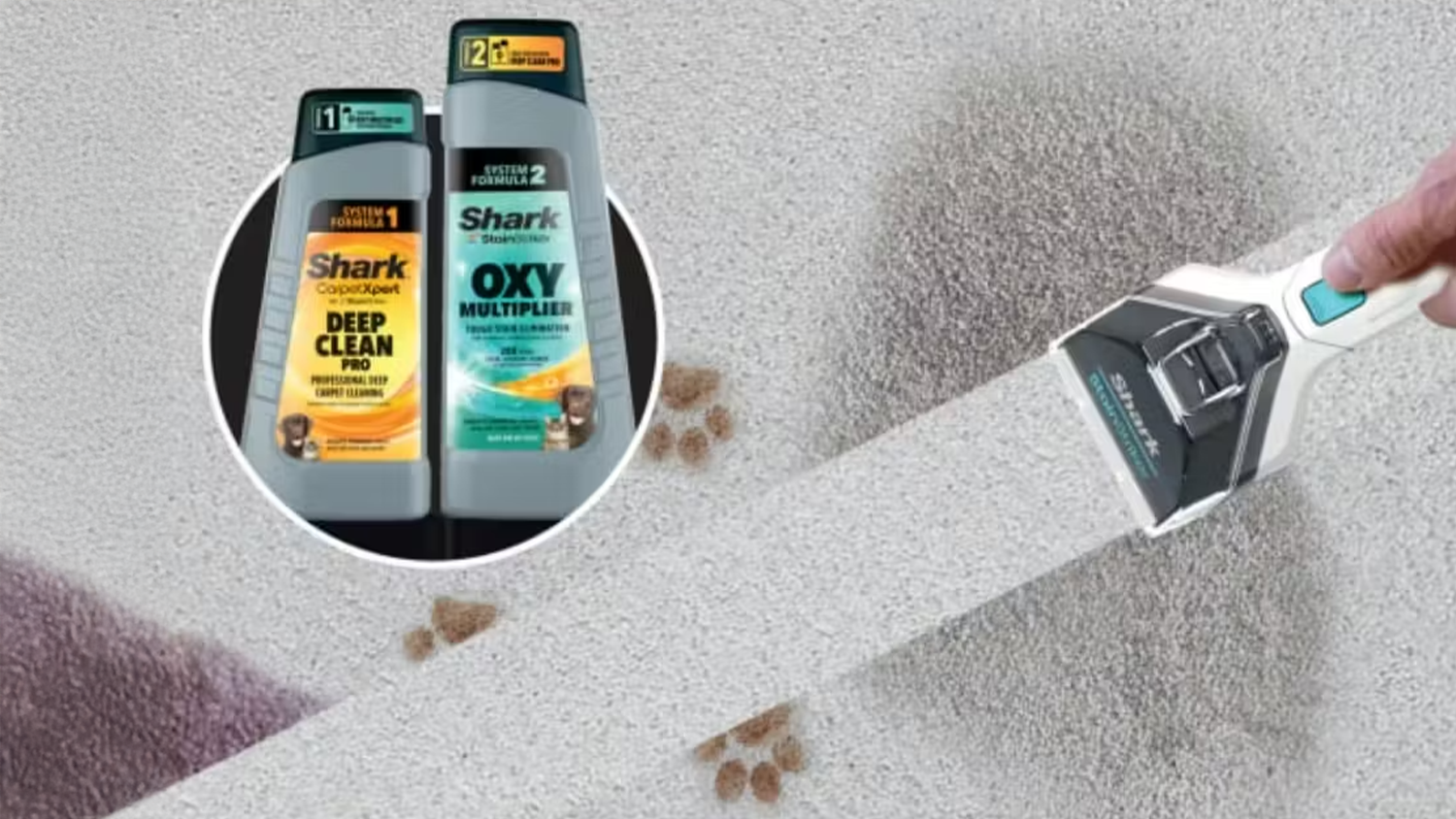 Dva čistiace prostriedky