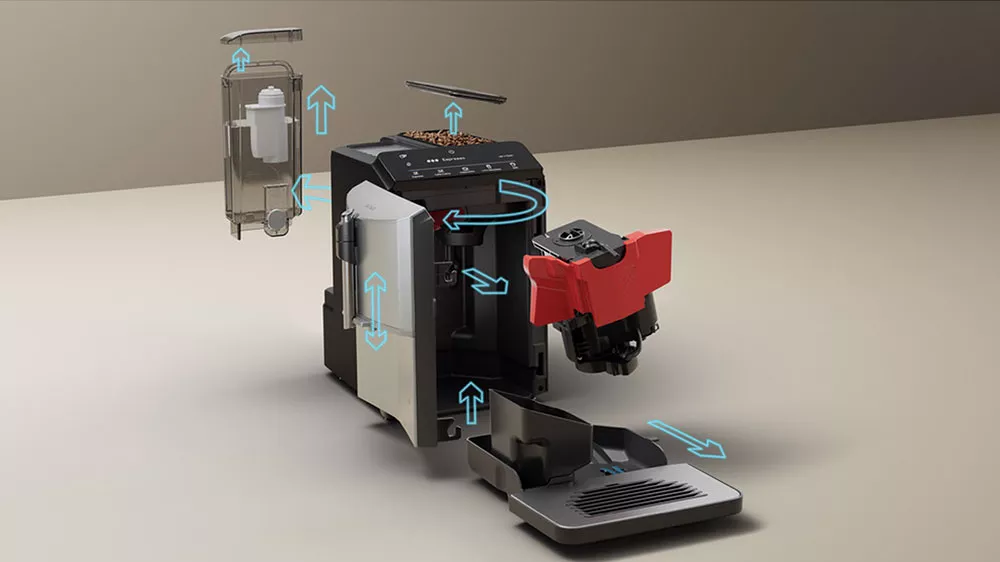Kávovar Espresso SIEMENS TF303E01 odnímatelné části_04