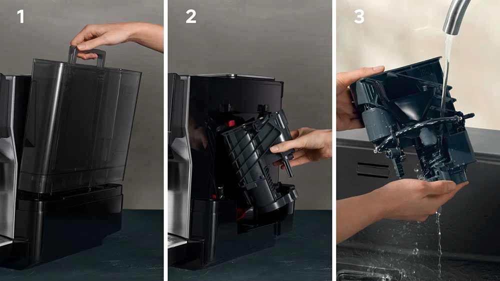 N&aacute;drž a spařovac&iacute; jednotka automatick&eacute;ho k&aacute;vovaru Siemens TQ717R03_06