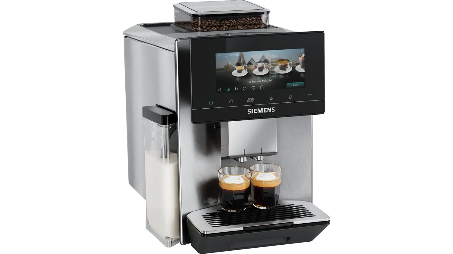 Plně automatický kávovar Siemens TQ923E43 EQ900 iAroma