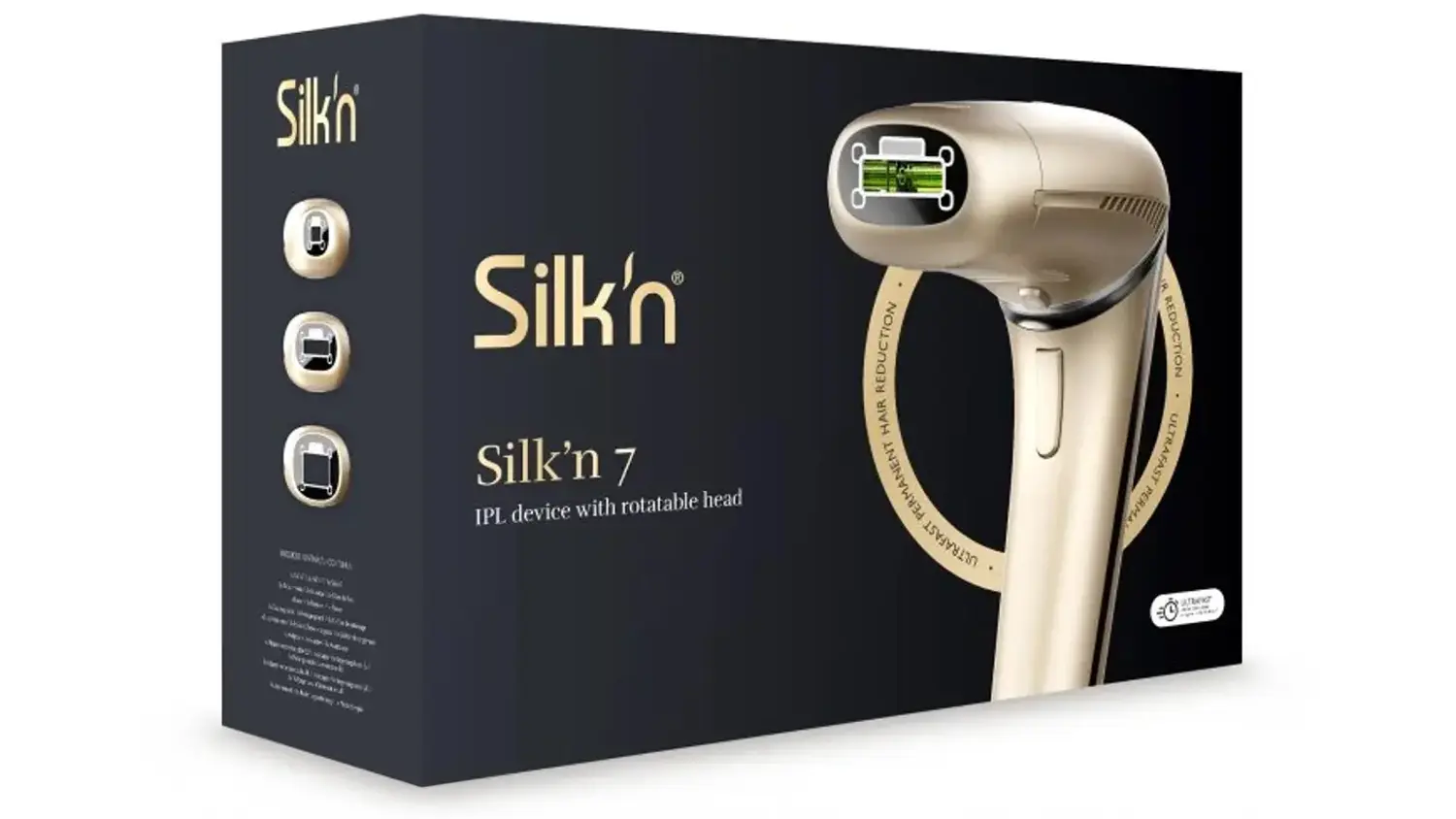 Epilátor Silk’n 7 Champagne v originálním balení