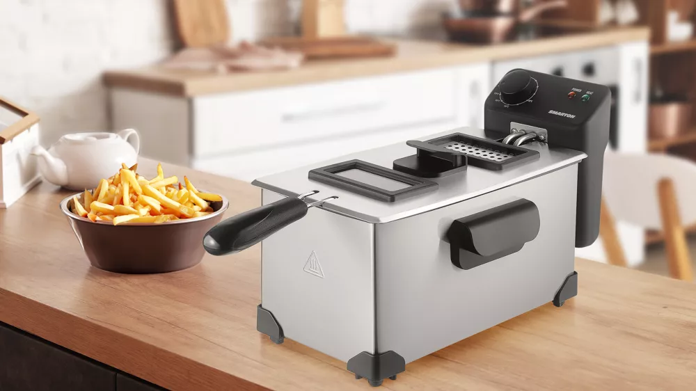Usmažte si doma ř&iacute;zky snadno a rychle s frit&eacute;zou Smarton FR 300