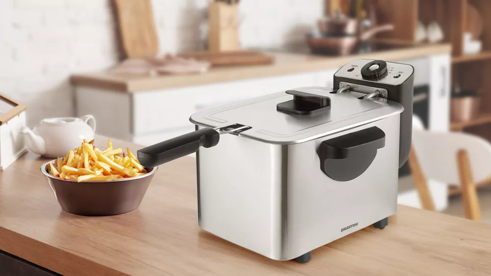 Usmažte si doma ř&iacute;zky snadno a rychle s frit&eacute;zou Smarton FR 350