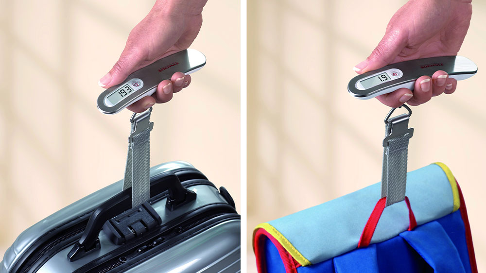 Vážení kufru a batohu s ruční váhou Soehnle TRAVEL_02