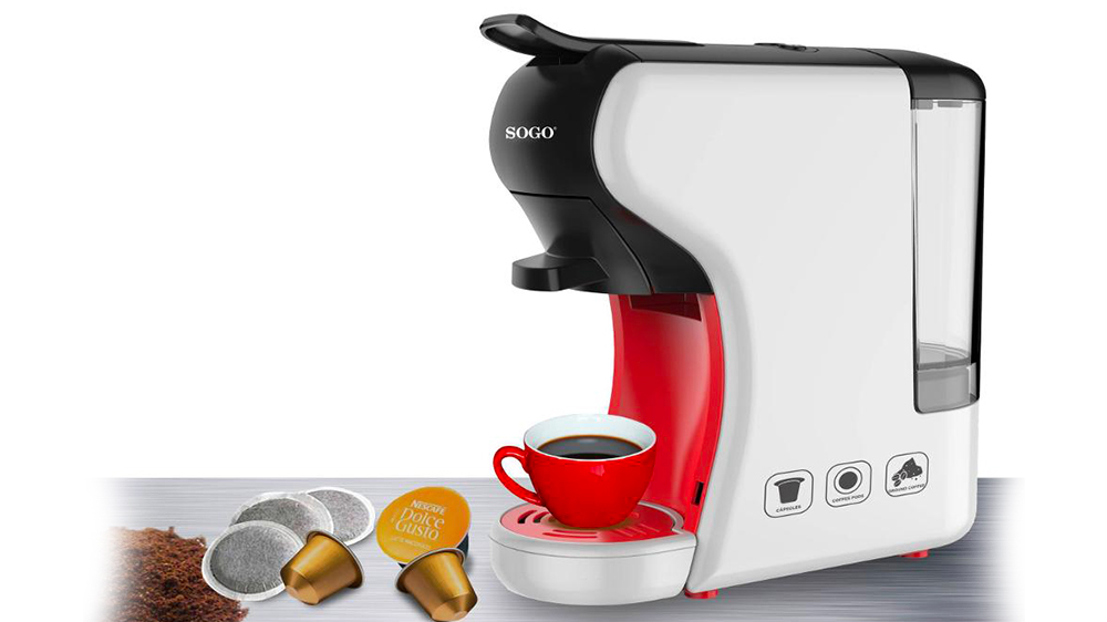 Kapslový kávovar SOGO SS-5675 3 v 1