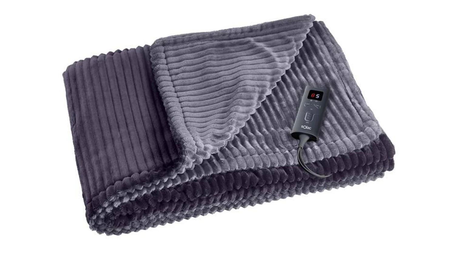 Vyhřívací deka Solac CT8707 šedá