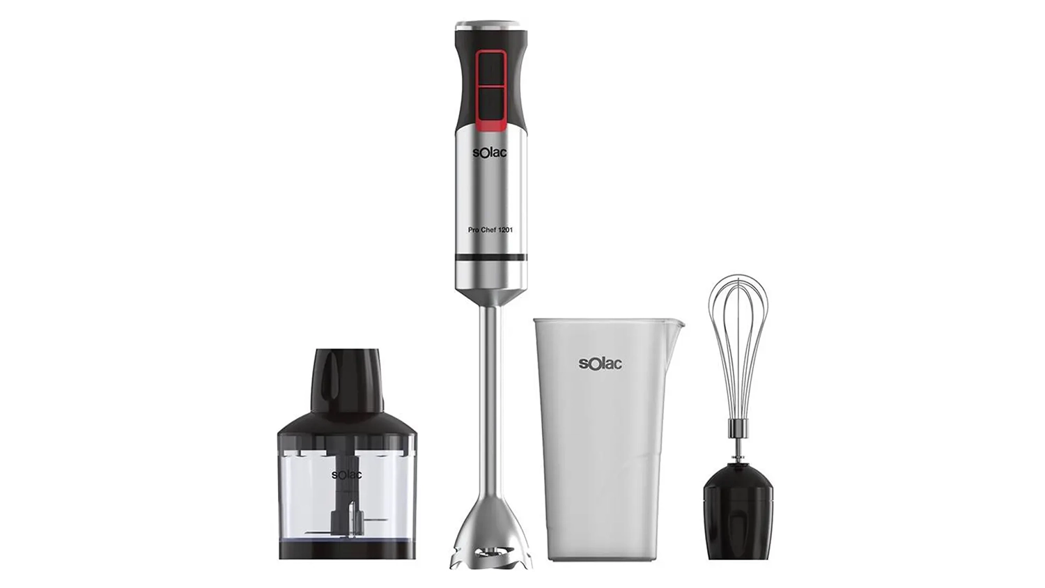 Tyčový mixér Solac BA5616 nerez + příslušenství
