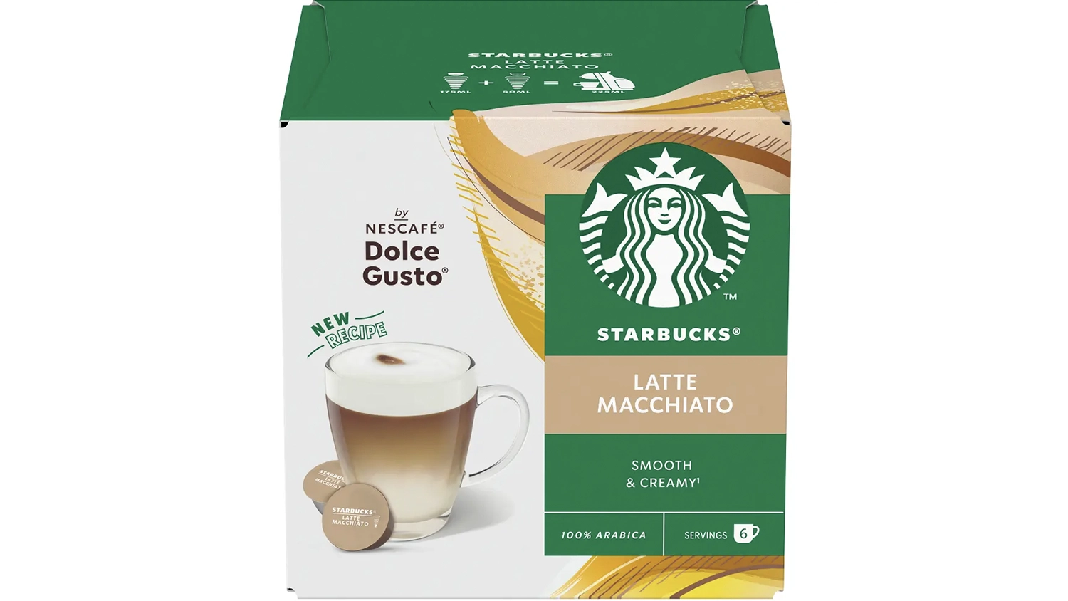 Kapsuly Starbucks Dolce Gusto Latte Macchiato 12 ks